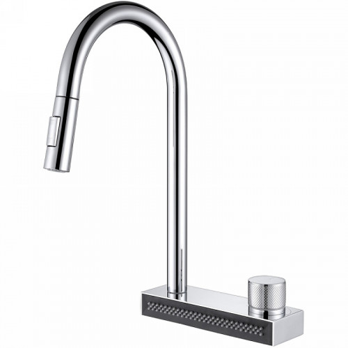 Смеситель для кухни Abber Wasser Kreis AF8114 Хром латунь