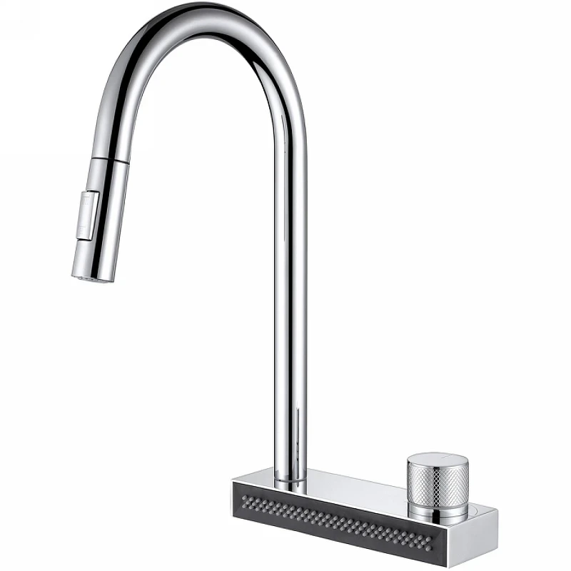 Смеситель для кухни Abber Wasser Kreis AF8114 Хром латунь
