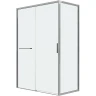 Душевой уголок Grossman Style 120х70 120.K33.05.1270.10.00 профиль Хром стекло прозрачное