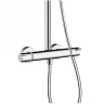 Смеситель для душа Hansgrohe Croma Select E 27248400 с термостатом Хром Белый
