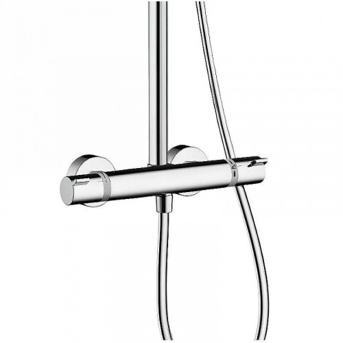 Смеситель для душа Hansgrohe Croma Select E 27248400 с термостатом Хром Белый