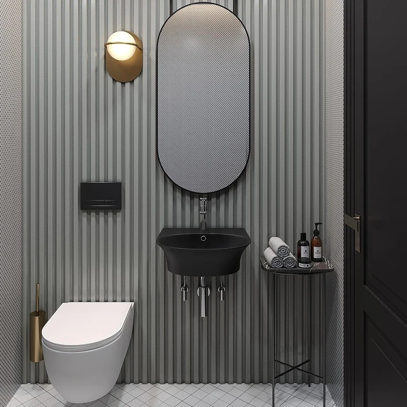 Раковина Lavinia Boho Bathroom Sink 46 33311074 цвет Черный матовый