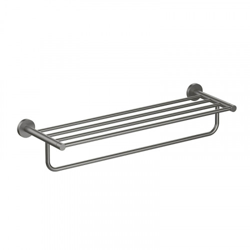 Полка для полотенец Aquatek Европа AQ4115BGM цвет Оружейная сталь