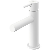 Смеситель для раковины Cezares Leaf LEAF-LSM1-L-BIO Белый матовый латунь