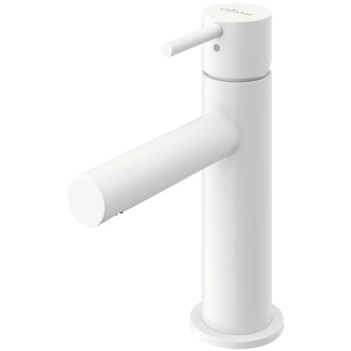 Смеситель для раковины Cezares Leaf LEAF-LSM1-L-BIO Белый матовый латунь