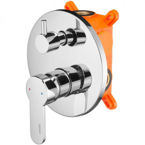 Смеситель для душа Swedbe Platta 5518 Хром латунь встраиваемый