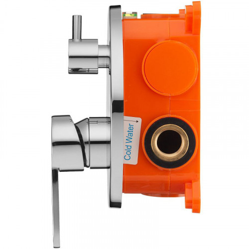 Смеситель для душа Swedbe Platta 5518 Хром латунь встраиваемый