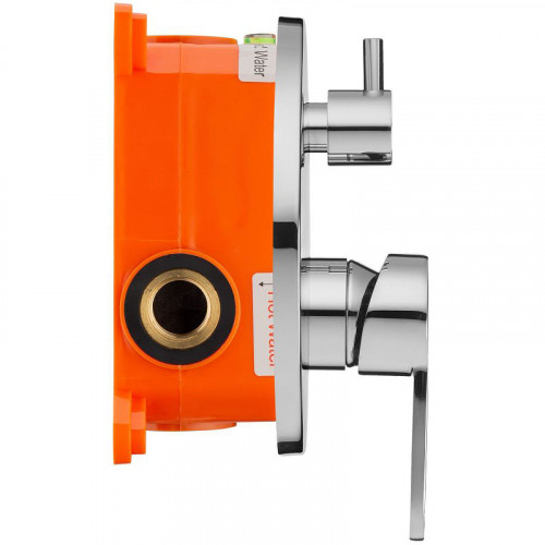 Смеситель для душа Swedbe Platta 5518 Хром латунь встраиваемый