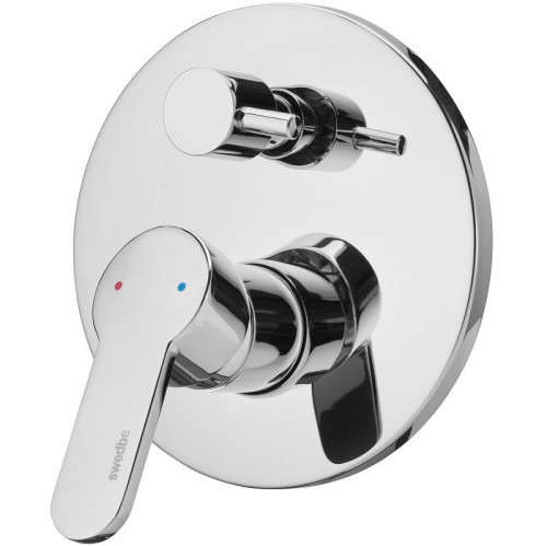 Смеситель для душа Swedbe Platta 5518 Хром латунь встраиваемый