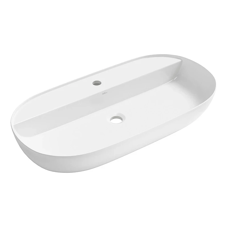Раковина Wellsee Chic Riviera 80 326806000 цвет Белый глянцевый