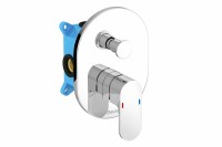 Смеситель для душа Ravak Chrome CR 065.00 X070056 Хром латунь встраиваемый