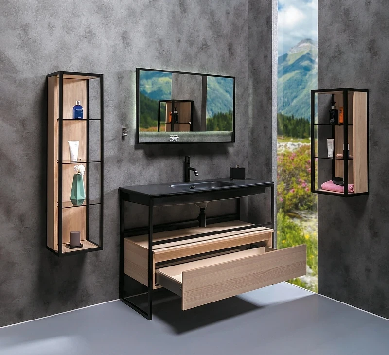 Тумба Boheme Armadi Art Loft 120 894-120-L подвесная Light Wood МДФ / ЛДСП