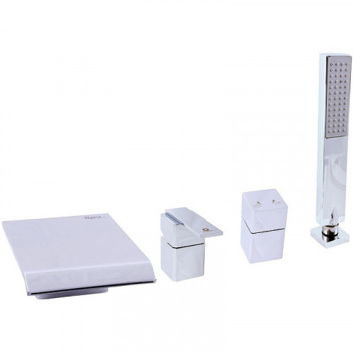 Смеситель на борт ванны Rav Slezak Loira LR573.5P Хром латунь