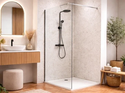 Душевая перегородка Aquatek Walk In 70 AQ.WI.070.1CH профиль Хром стекло прозрачное
