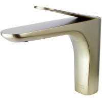 Смеситель для раковины Bronze de Luxe Icon 2040CG Золото матовое латунь