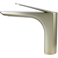 Смеситель для раковины Bronze de Luxe Icon 2040CG Золото матовое латунь