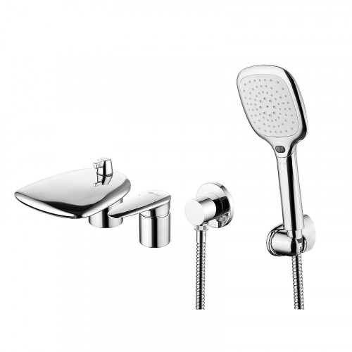 Смеситель на борт ванны Lemark Status LM4447C цвет Хром