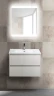 Тумба под раковину BelBagno Kraft 60 KRAFT-600-2C-SO-BO подвесная Bianco Opaco МДФ / ЛДСП