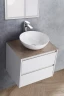 Тумба под раковину BelBagno Kraft 60 KRAFT-600-2C-SO-BO подвесная Bianco Opaco МДФ / ЛДСП