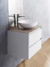 Тумба под раковину BelBagno Kraft 60 KRAFT-600-2C-SO-BO подвесная Bianco Opaco МДФ / ЛДСП