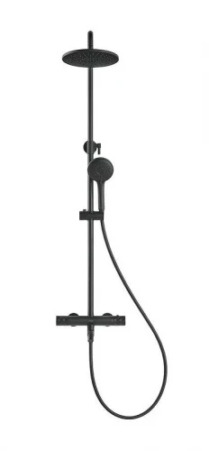 Душевая система Arrow AG3317SHMB с термостатом цвет Черный матовый