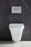 Унитаз BelBagno Marmi BB052CHR/BB132SC подвесной с сиденьем Микролифт фаянс подвесной