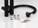 Электрический полотенцесушитель Сунержа Нюанс 4.0 1200х85 R 31-0881-1253 цвет Черный матовый