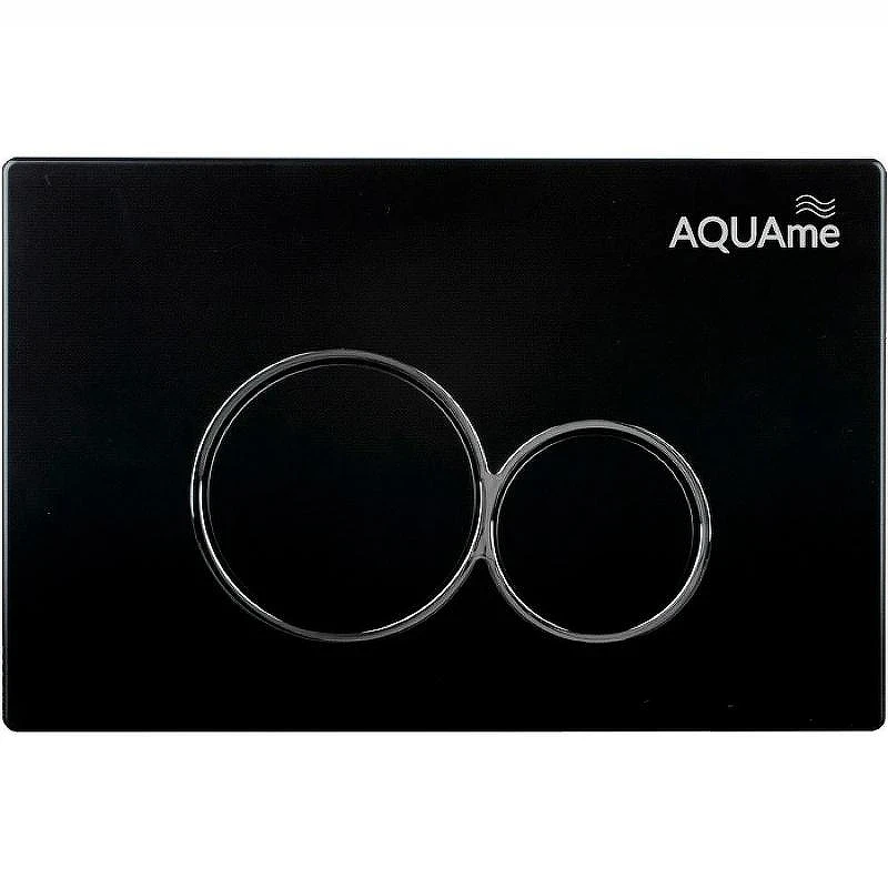 Клавиша смыва AQUAme AQM4101B Черная
