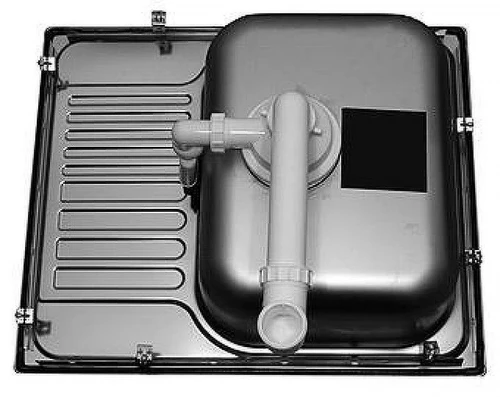 Кухонная мойка Blanco Tipo 45S Mini 516524 Нержавеющая сталь матовая