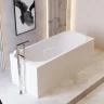 Акриловая ванна Corpa Nera Santi 170x75 CN05022WH без гидромассажа
