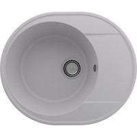 Кухонная мойка Ulgran Quartz Nora 585-04 Платина искусственный камень (литьевой мрамор) встраиваемый