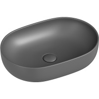 Раковина-чаша Ceramicanova Element 60 CN6047MH Антрацит матовый фарфор накладная
