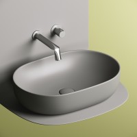 Раковина-чаша Ceramicanova Element 60 CN6047MH Антрацит матовый фарфор накладная