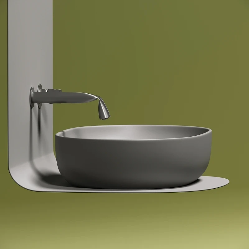 Раковина-чаша Ceramicanova Element 60 CN6047MH Антрацит матовый фарфор накладная