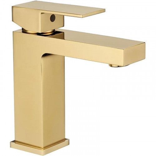 Смеситель для раковины Grocenberg GB2008GO Золото