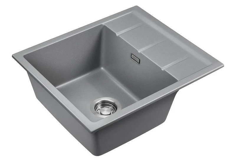 Кухонная мойка Emar Quartz 58 EMQ-1580.Q цвет Алмаз