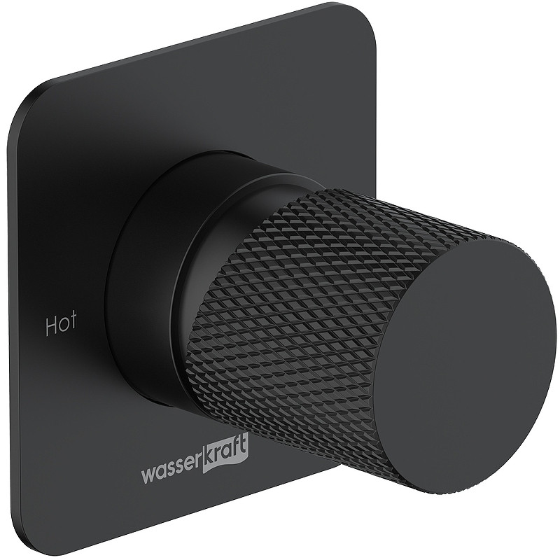 Смеситель для ванны WasserKRAFT Fulda A5251.299.301.302.242.217 Черный матовый латунь встраиваемый