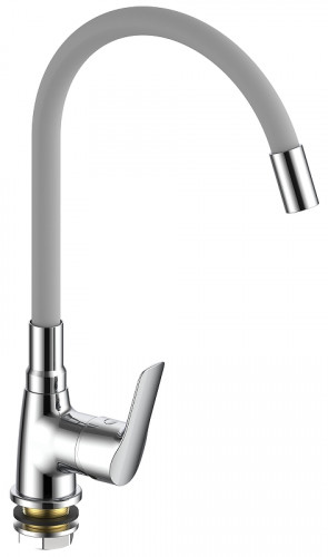 Смеситель для кухни Voda Spring SG519G цвет Хром Серый