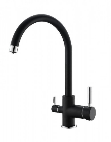 Смеситель для кухни Emar Quartz 3007.8 цвет Морион