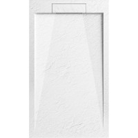 Душевой поддон из искусственного камня Esbano Luxe ESP-LX129W 120x90 ESPLX 129W Белый матовый