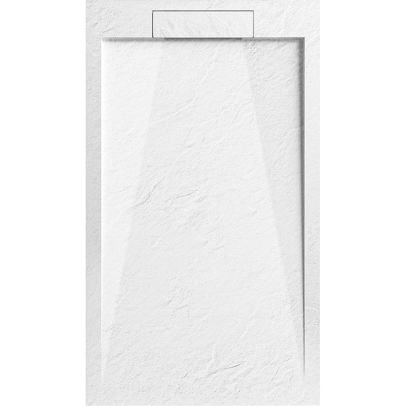 Душевой поддон из искусственного камня Esbano Luxe ESP-LX129W 120x90 ESPLX 129W Белый матовый