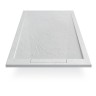 Душевой поддон из искусственного камня Esbano Luxe ESP-LX129W 120x90 ESPLX 129W Белый матовый