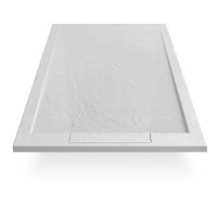 Душевой поддон из искусственного камня Esbano Luxe ESP-LX129W 120x90 ESPLX 129W Белый матовый