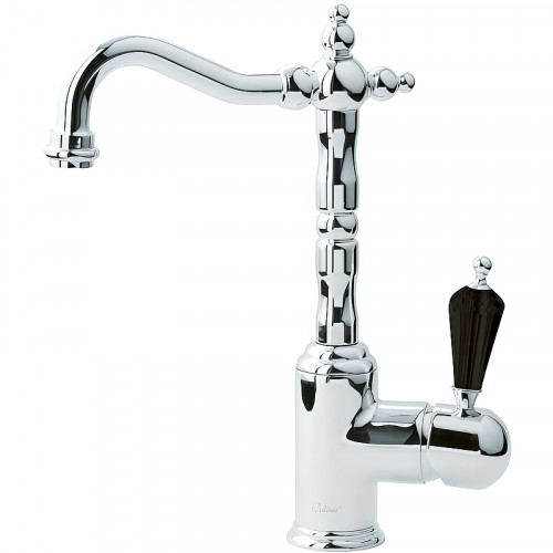 Смеситель для раковины Boheme Tradizionale Nero 242 Хром латунь