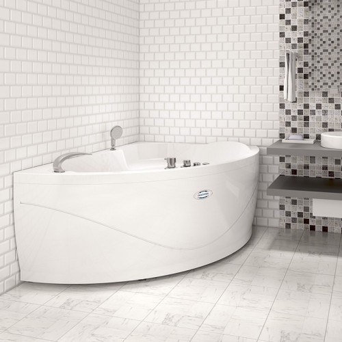 Акриловая ванна Radomir Vannesa Алари 168x120 R 2-01-0-2-1-218 Белая без гидромассажа