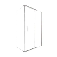Душевой уголок Olive's Viar 120х80 VR-128CS-SW-C профиль Хром стекло прозрачное