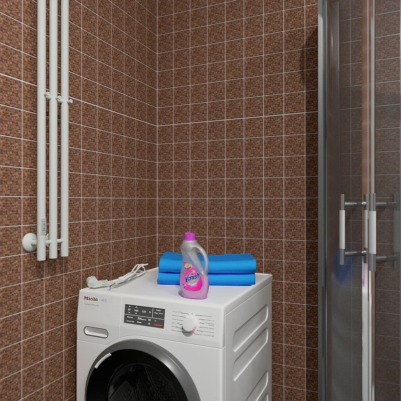 Электрический полотенцесушитель Маргроид Inaro 1200x120 Inaro-12012-1049-9016L левый Белый матовый нержавеющая сталь