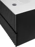 Тумба под раковину Art&Max Elegant 80 AM-ELEGANT-800-2C-SO-NM-LED подвесная цвет Черный матовый