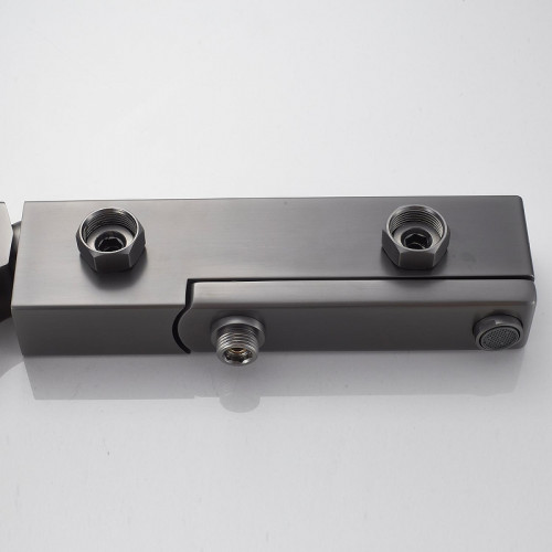 Смеситель для ванны Rose R1002T цвет Оружейная сталь