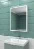 Зеркальный шкаф Art&Max Techno 55 R AM-Tec-550-800-1D-R-DS-F с подсветкой цвет Белый